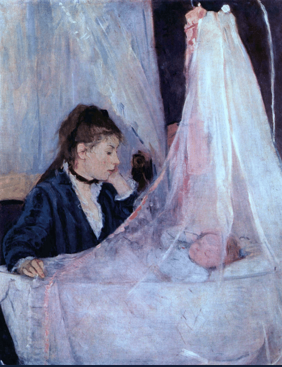 The Cradle by Morisot