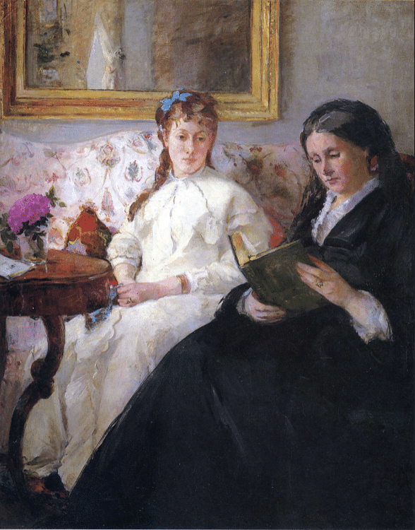Reading by Morisot