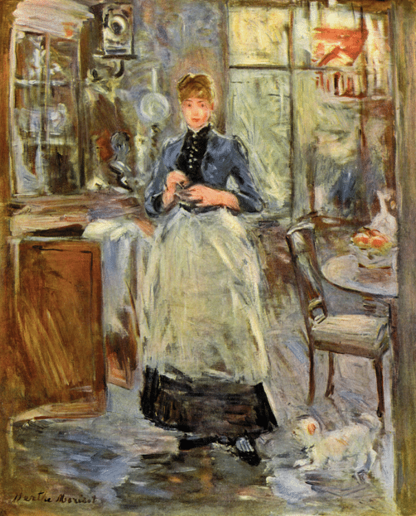 In the Dining Room by Morisot