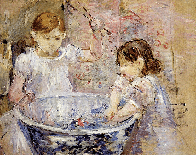 Children with a Bowl by Morisot
