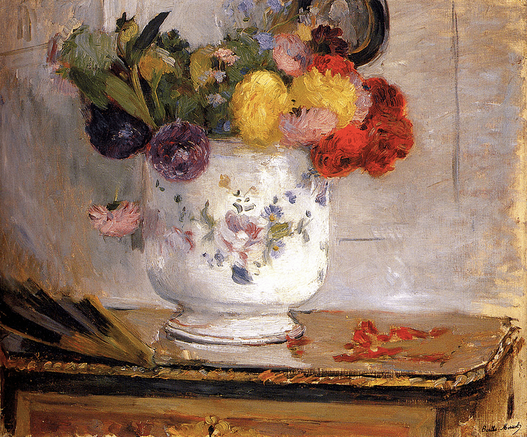 Dahlias by Morisot