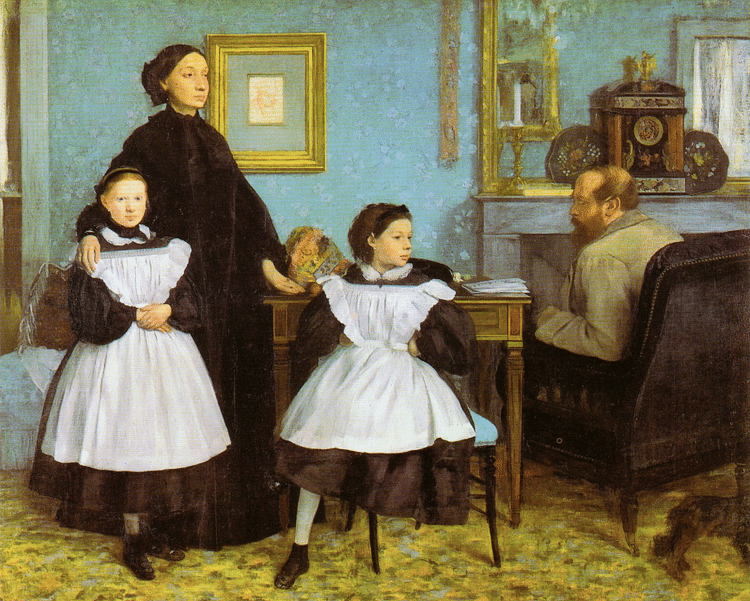 The Bellelli Family by Degas