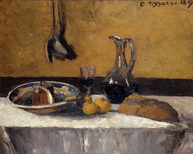 Still Life by Pissarro