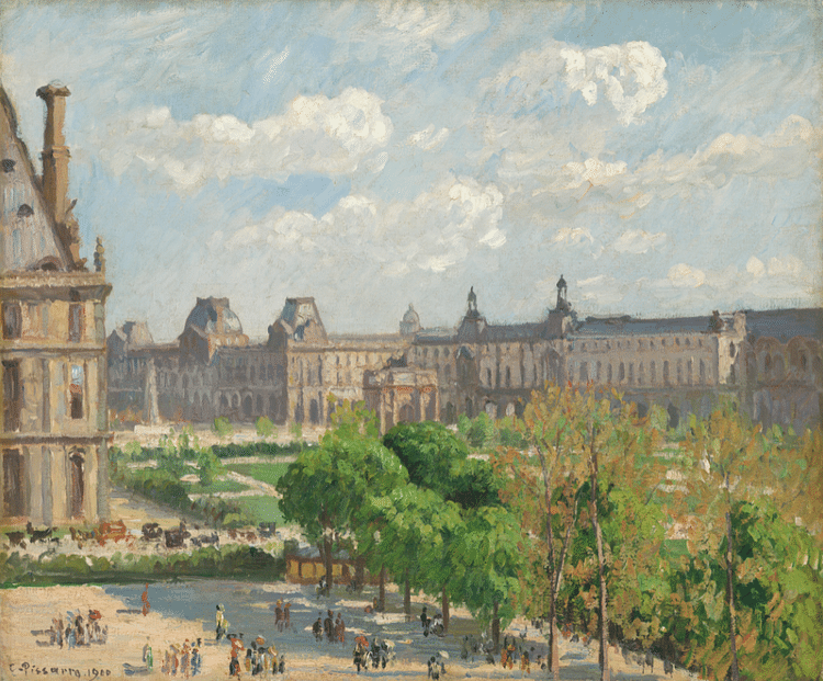 Place du Carrousel, Paris by Pissarro