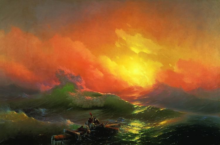The Ninth Wave by Ivan Aivazovsky