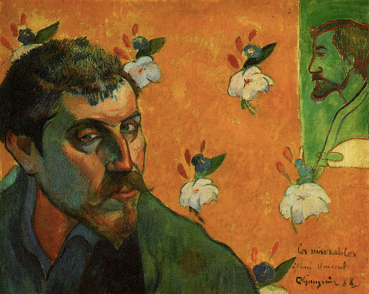 Self-portrait by Paul Gauguin