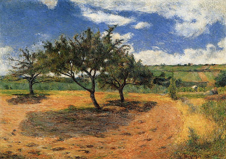 Apple Trees by Gauguin