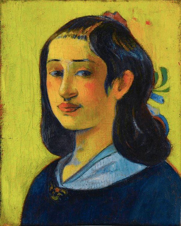 Aline Gauguin by Gauguin