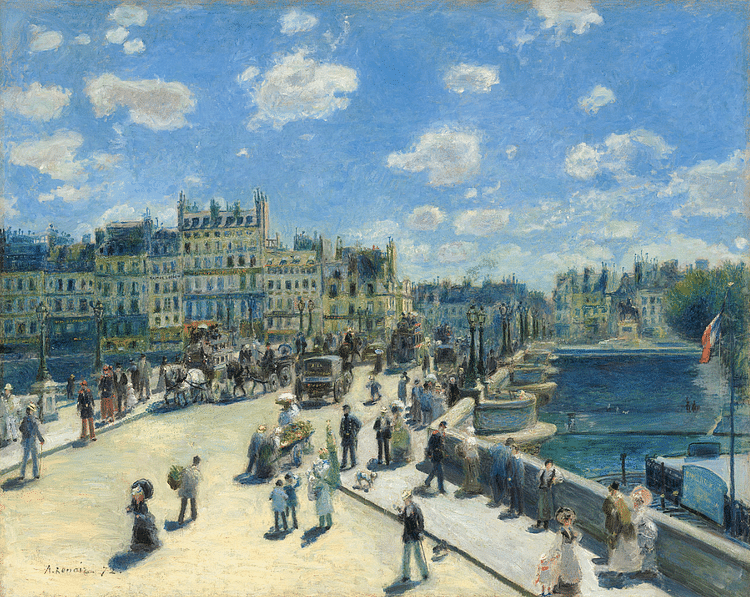 The Pont Neuf by Renoir