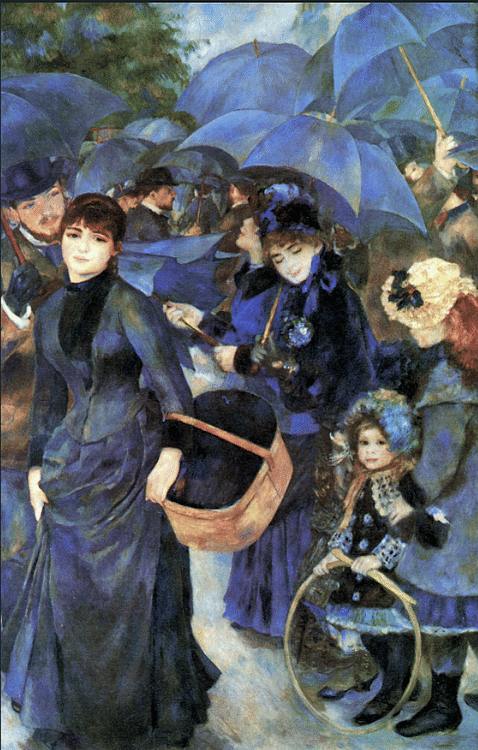 The Umbrellas by Renoir