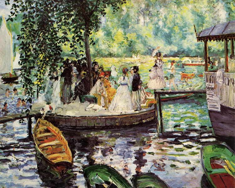 La Grenouillère by Renoir
