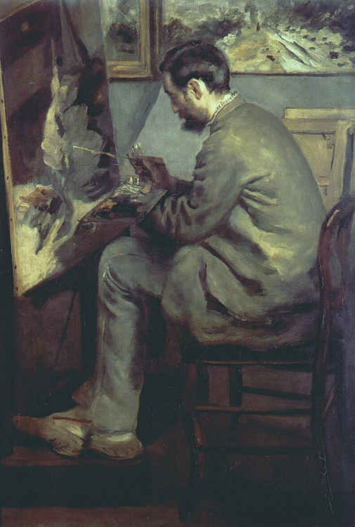 Frédéric Bazille by Renoir