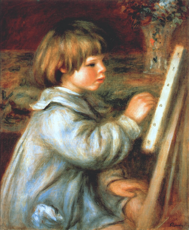 Claude Renoir Painting by Renoir