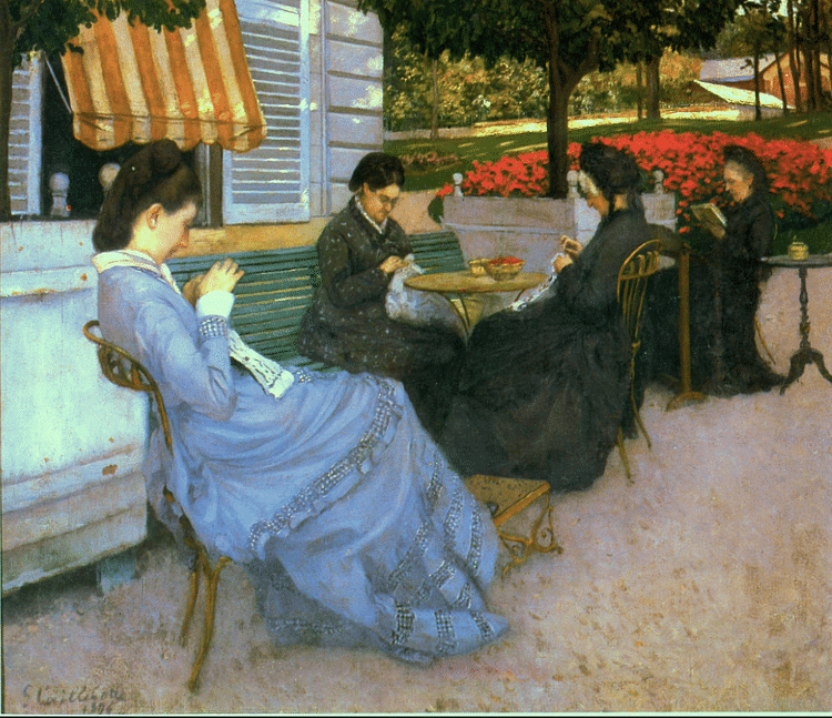 Portraits in the Country by Caillebotte
