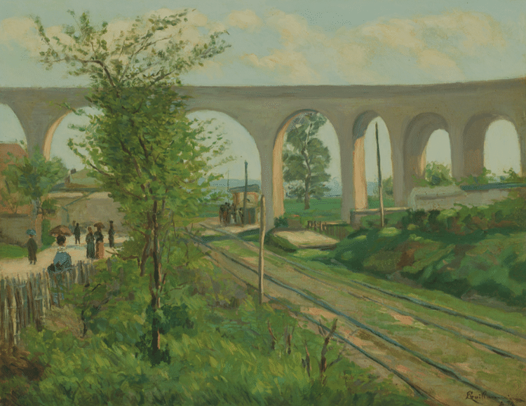 The Arceuil Aqueduct by Guillaumin