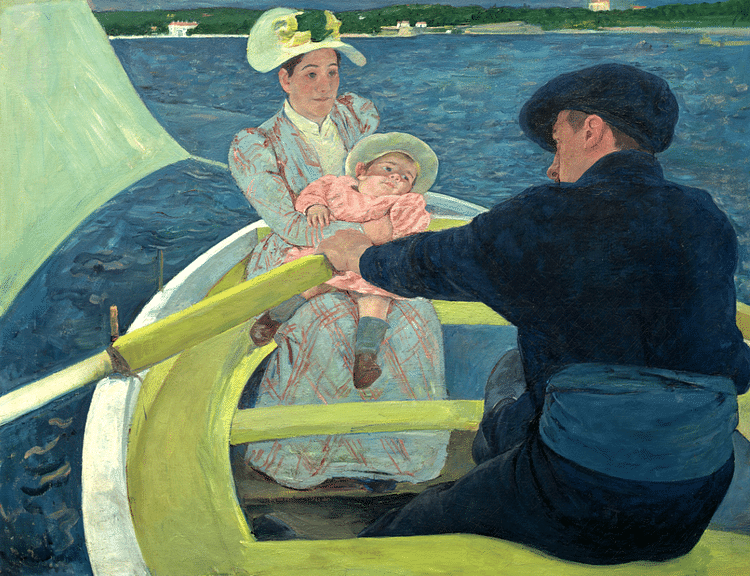 The Boating Party by Cassatt