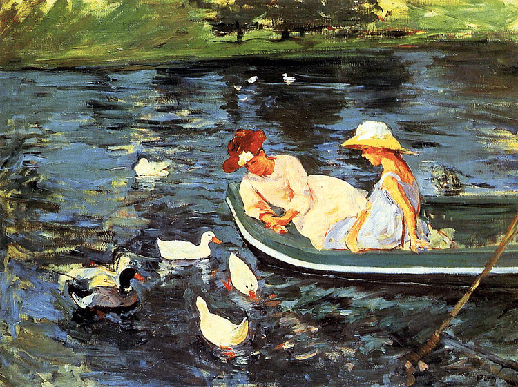 Summertime by Cassatt