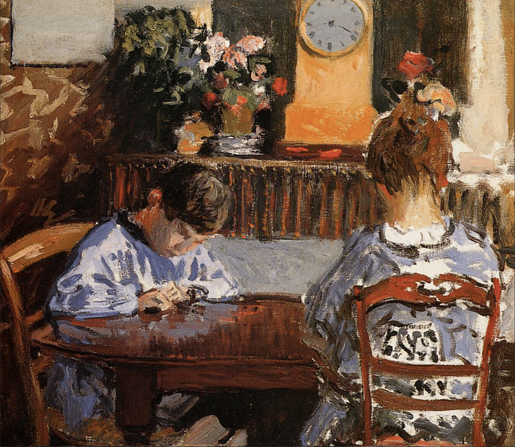 The Lesson by Sisley