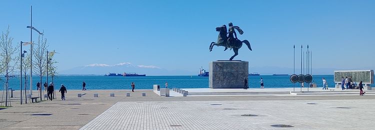The Statue of Alexander the Great, Thessaloniki