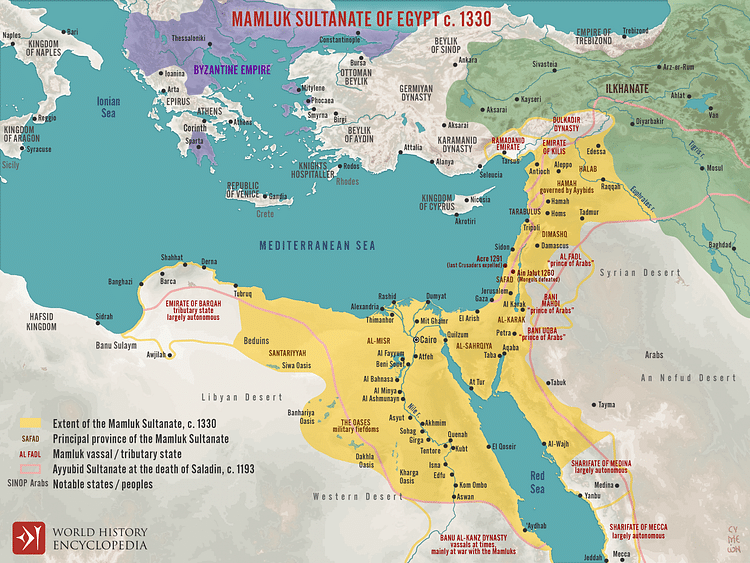 Mamluk Sultanate of Egypt c. 1330