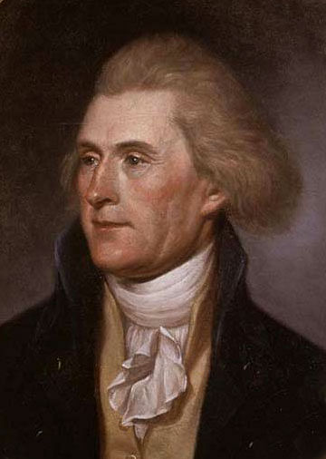 Portrait of Thomas Jefferson, 1791