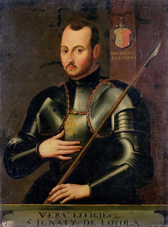 Ignatius of Loyola in Armour