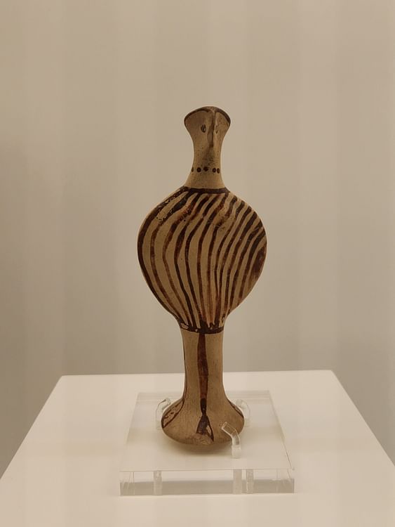 Mycenaean Female Figurine of Phi Φ Type