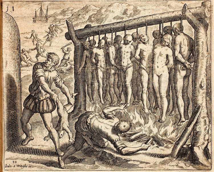 Spanish Torture of American Peoples