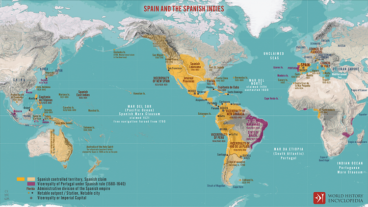 Spain and the Spanish Indies