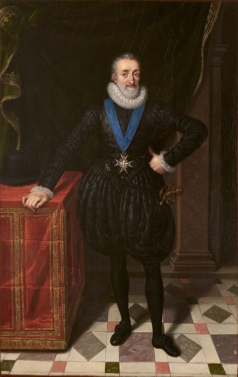 Portrait of Henry IV of France - World History Encyclopedia