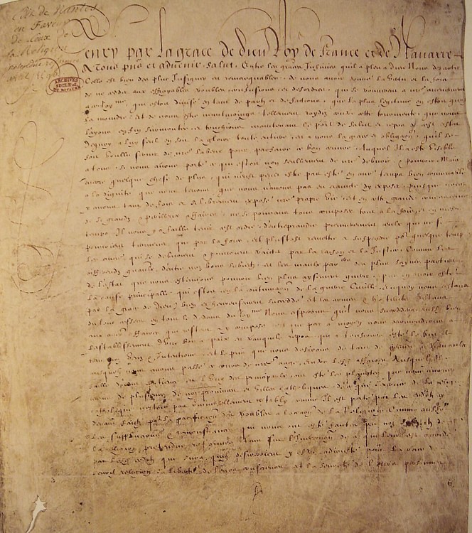 Edict of Nantes