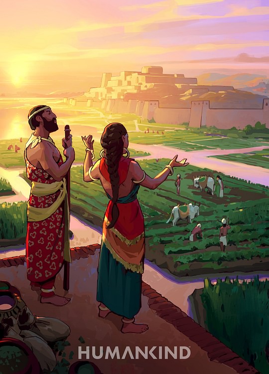 Harappan Civilization (Artist's Impression)