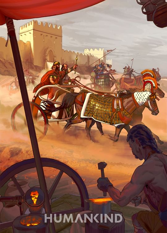 Hittite War Chariots