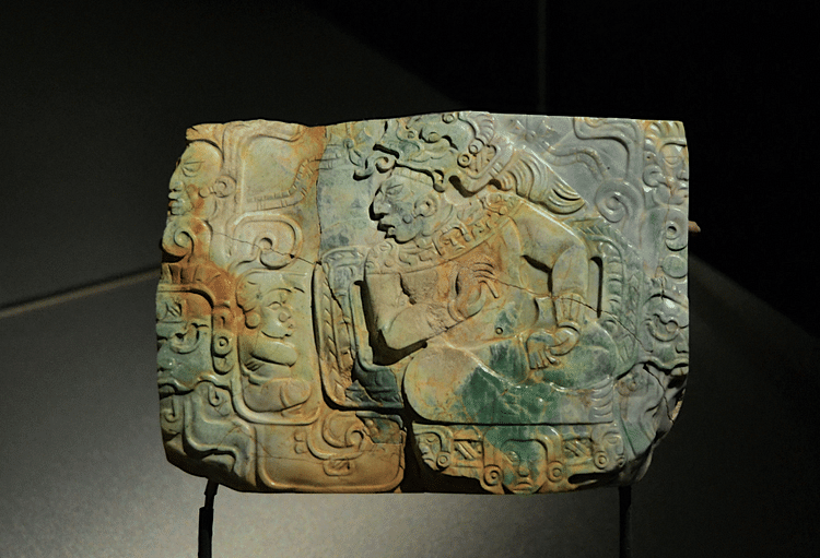 Maya Jade Plaque