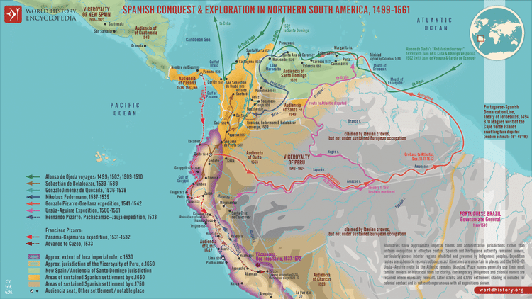 Spanish Colonisation Map 7 Maps of the Spanish Colonial Empire (Image Gallery) p. 3 - World ...