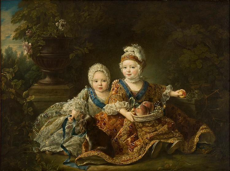The Duke of Berry and the Count of Provence as Children
