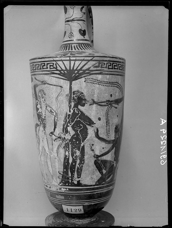 Black-figure Lekythos Attributed to the Beldam Painter