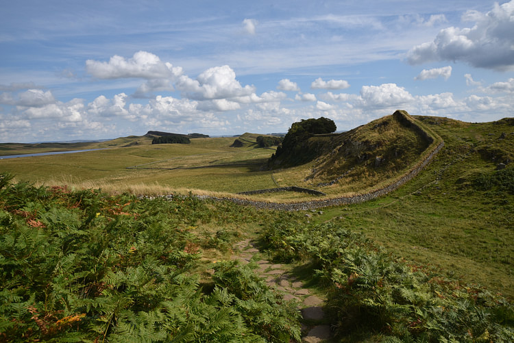 Hadrian's Wall at Cuddy’s Crags