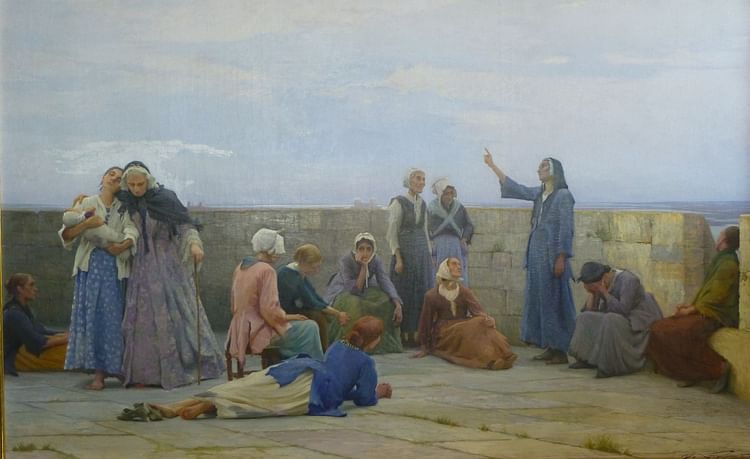 Huguenot Women Prisoners at the Tower of Constance