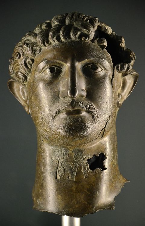 Bronze Head of Hadrian