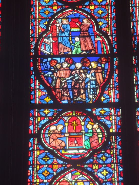 Relics Window, Sainte-Chapelle