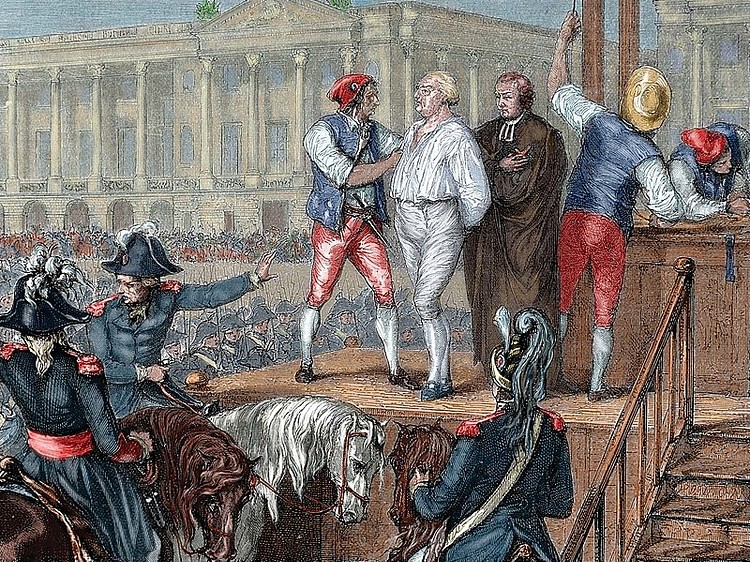 Louis XVI on the Scaffold