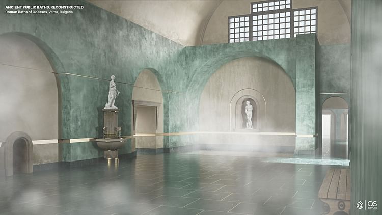 Roman Baths of Odessos - Digital Reconstruction