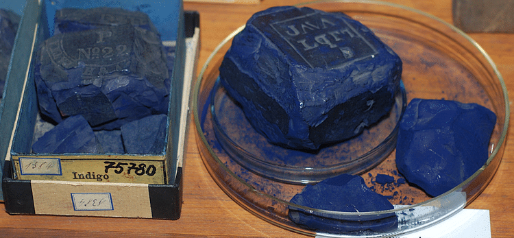 Cake of Indigo Dye