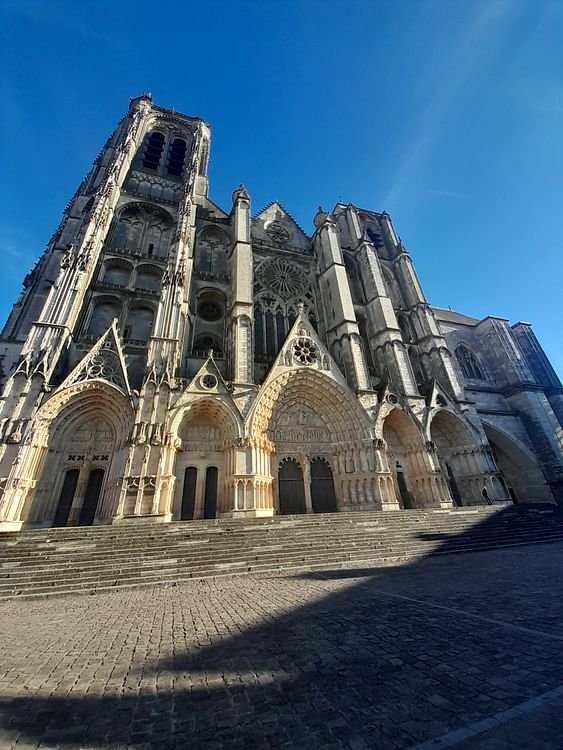 Façade of Bourges Cathedral