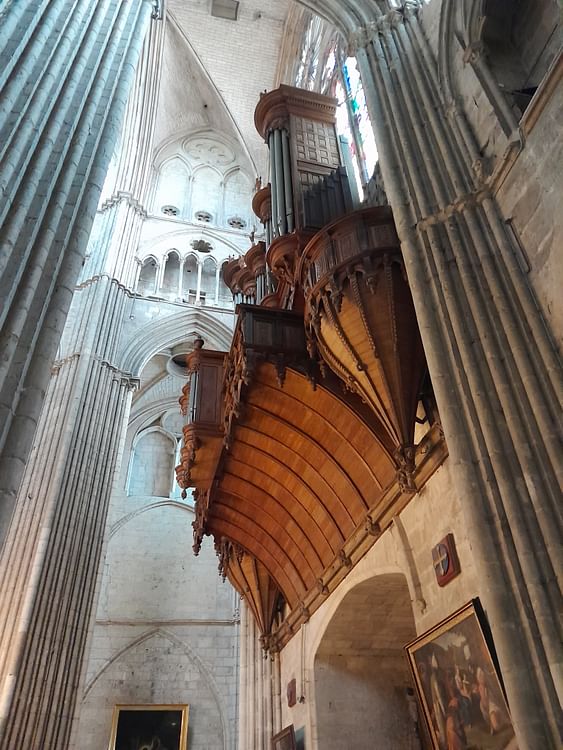 Organ, Bourges Cathedral
