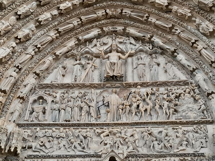 Last Judgement, Main Portal of Bourges Cathedral