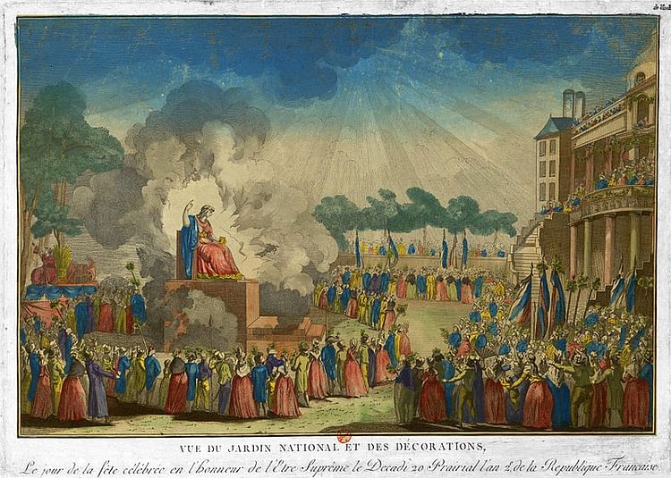 Festival of the Supreme Being, 8 June 1794