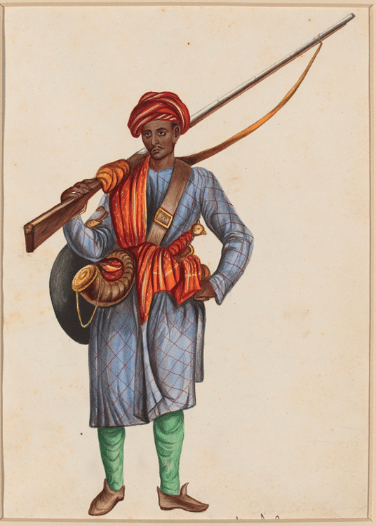 Mughal Empire Sepoy