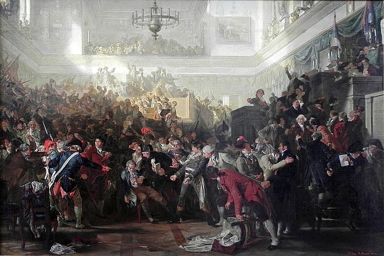 Fall of Robespierre in the National Convention, 27 July 1794